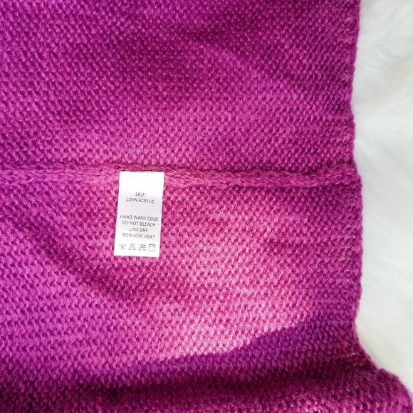 SOLD Purple Slouch Cardigan - Picture 5 of 5
